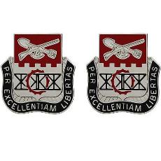 206th Engineer Battalion Unit Crest (Per Excellentiam Libertas)